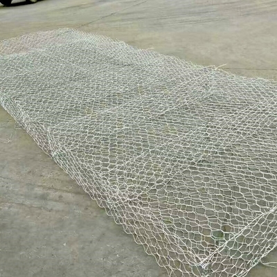 2x1x1m 六角形織り鋼ガビオンバスケット Zn-10%AL 張力強さ 350-550N/mm2