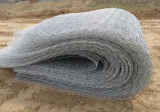 高張力 3.4mm 河岸保護のためのガイボン六角網