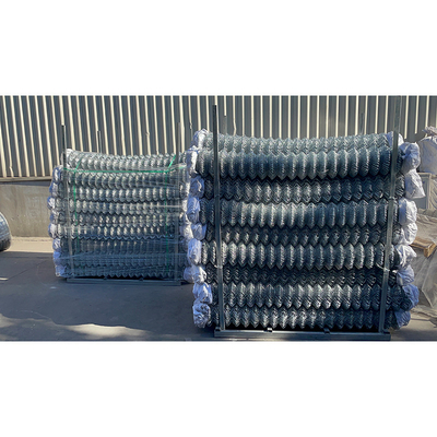 CN GABION ホットセール 緑色3.0mm 熱電化チェーンリンク網 50*50mm 開口