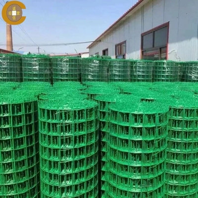 2x2 3/8 インチ プラスチックコーティング 溶接線網 フェンスロール侵食耐性