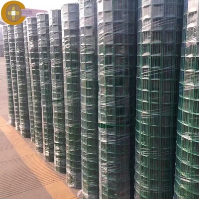 2x2 3/8 インチ プラスチックコーティング 溶接線網 フェンスロール侵食耐性